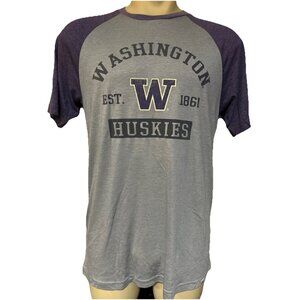 NEW Washington Huskies Colosseum Athletics Gray Purple Men's L